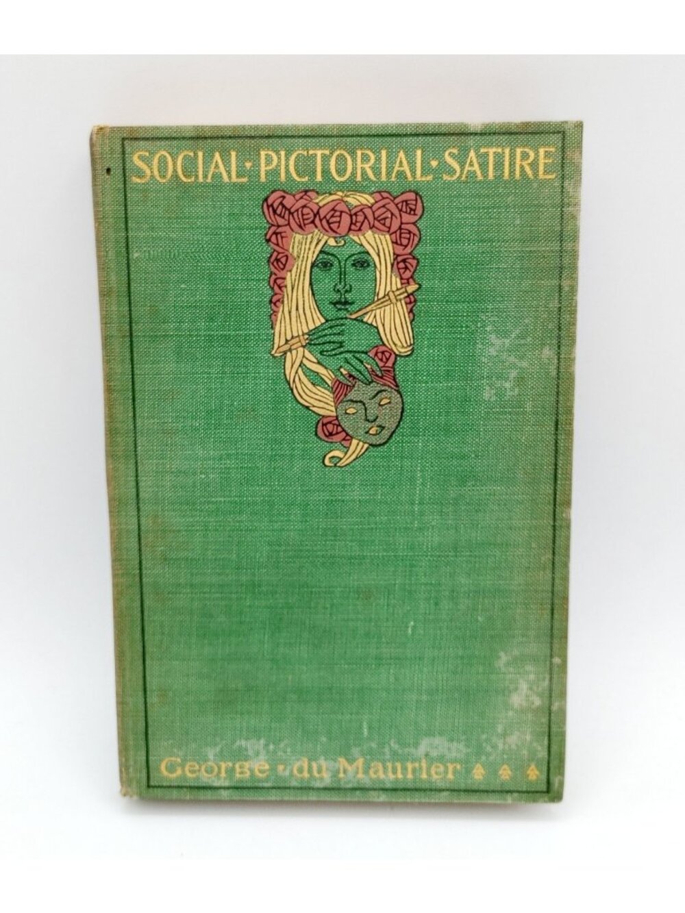Social Pictorial Satire by George Du Maurier 1898 1st edition hardcover